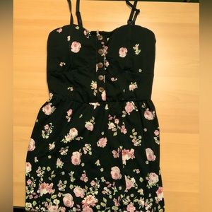 Floral dress short